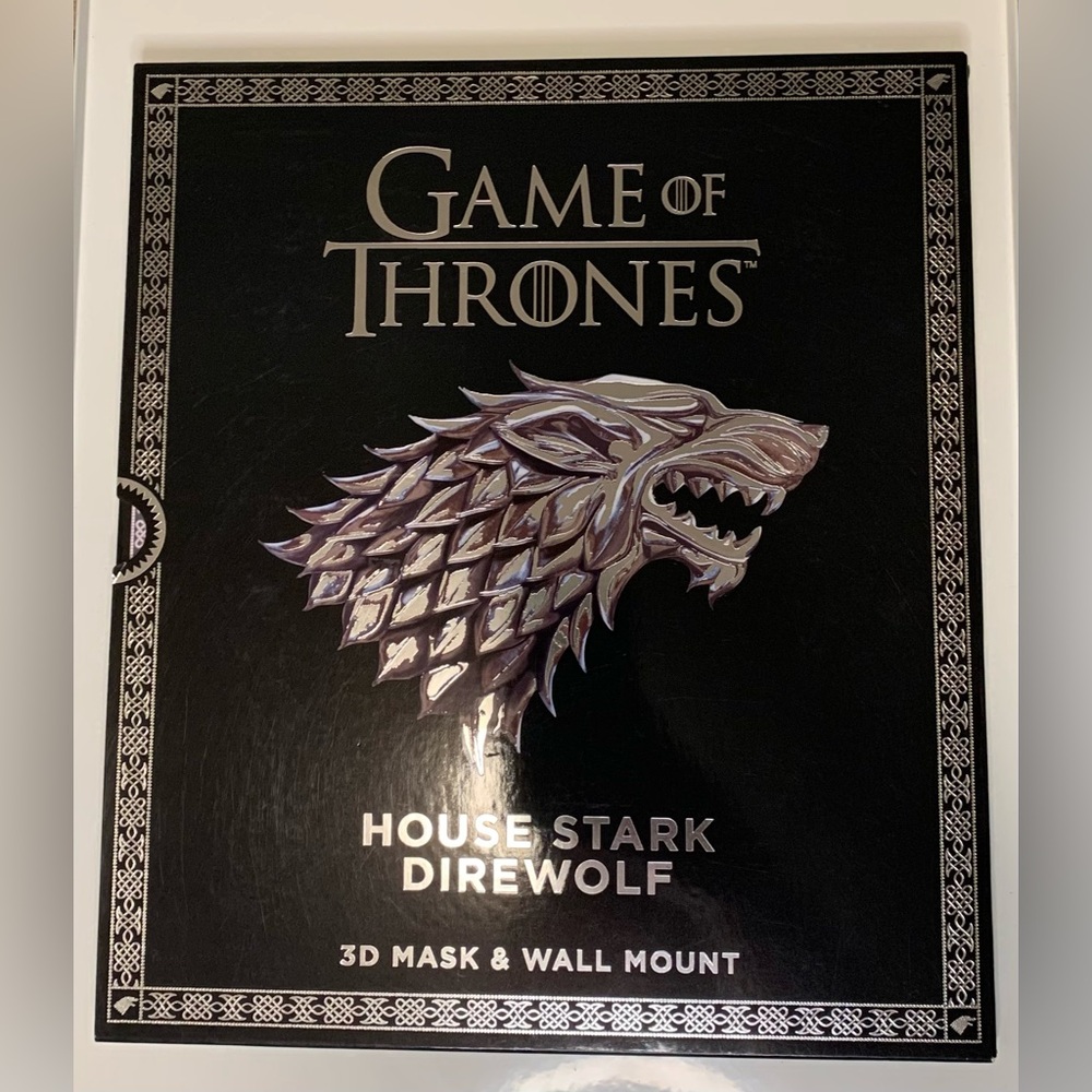 Game of Thrones | 3D Direwolf Mask / Wall Mount